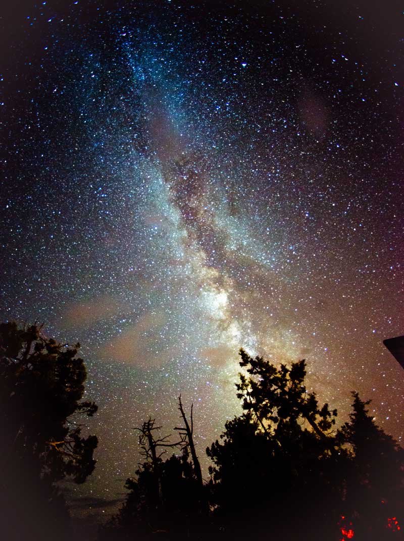 Milky Way over North America